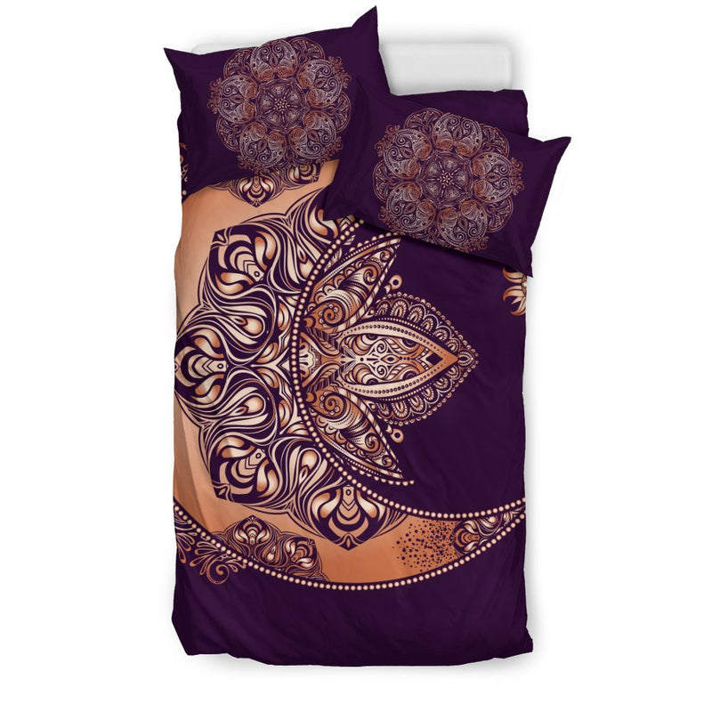 Sun Moon Mandala Duvet Cover Bedding Set