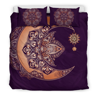 Sun Moon Mandala Duvet Cover Bedding Set