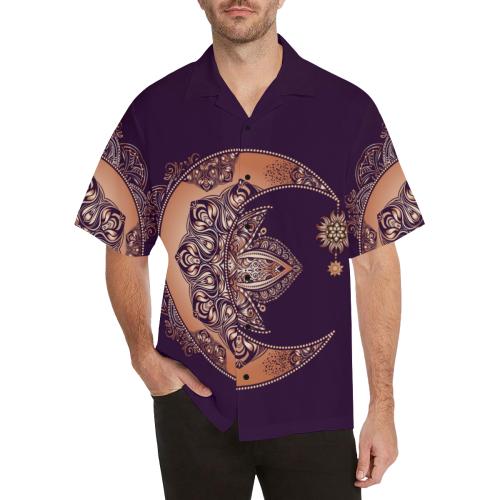 Sun Moon Mandala Men Hawaiian Shirt