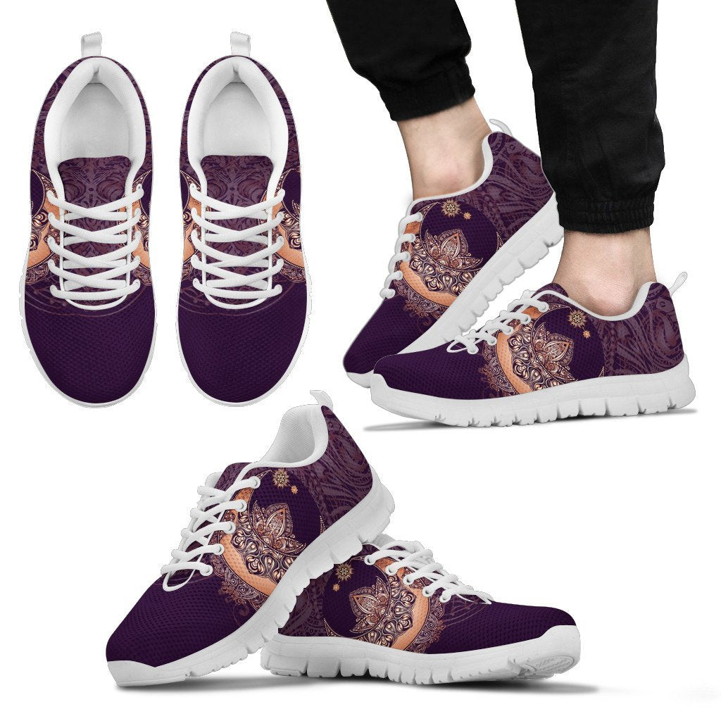 Sun Moon Mandala Men Sneakers