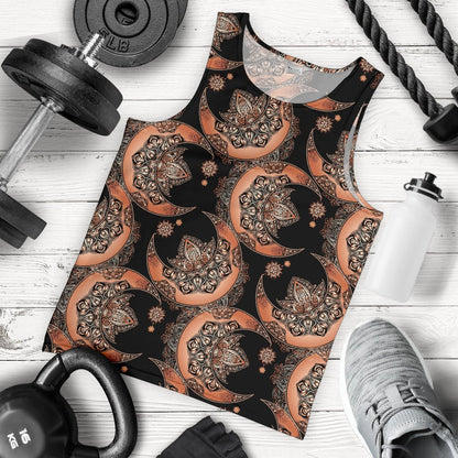 Sun Moon Mandala Men Tank Top