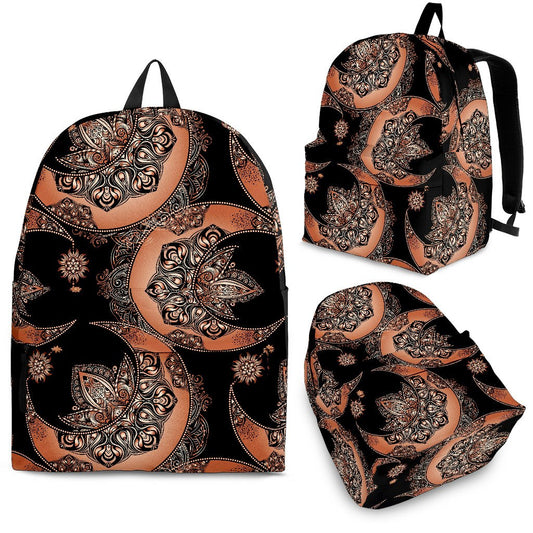Sun Moon Mandala Premium Backpack