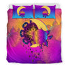 Sun Moon Mandala Rainbow Duvet Cover Bedding Set