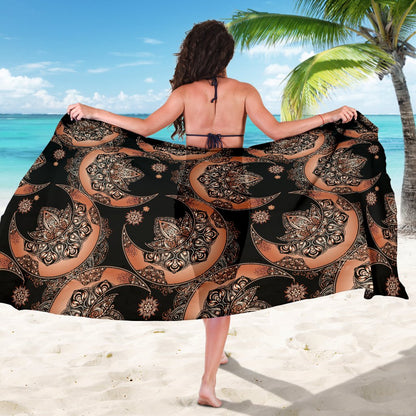 Sun Moon Mandala Sarong Pareo Wrap