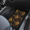 Sun Moon mandala Third eye Front and Back Car Floor Mats