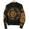 Sun Moon Mandala Third Eye Men Casual Bomber Jacket