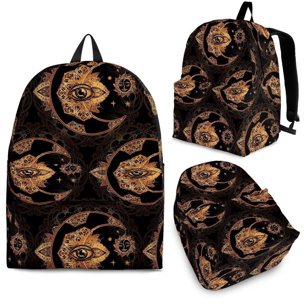 Sun Moon Mandala Third Eye Premium Backpack