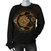 Sun Moon Mandala Third Eye Women Crewneck Sweatshirt