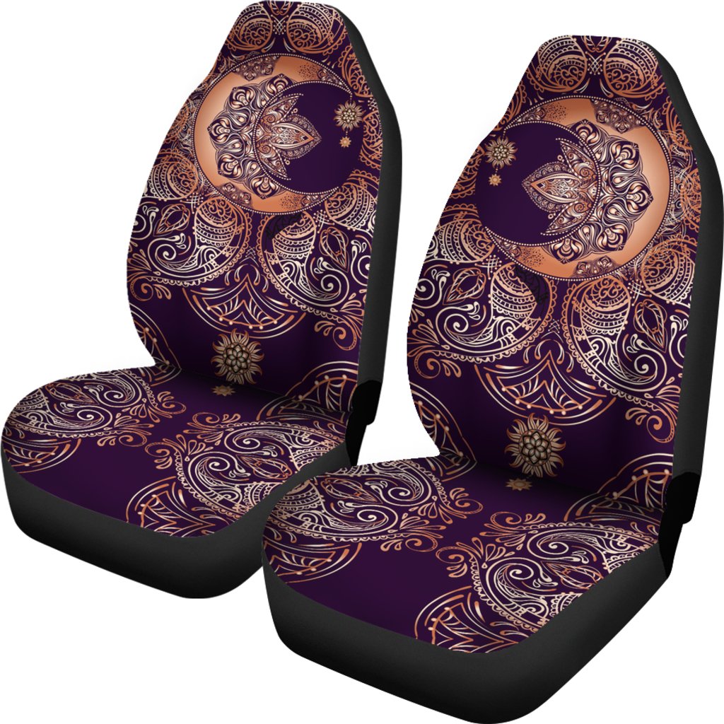 Sun Moon Mandala Universal Fit Car Seat Covers