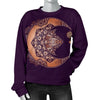 Sun Moon Mandala Women Crewneck Sweatshirt