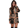 Sun Moon Mandala Women Hoodie Dress