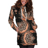 Sun Moon Mandala Women Hoodie Dress