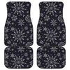 Sun Moon Pattern Front and Back Car Floor Mats