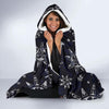 Sun Moon Pattern Hooded Blanket-JORJUNE.COM