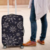 Sun Moon Pattern Luggage Cover Protector