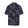 Sun Moon Pattern Men Hawaiian Shirt