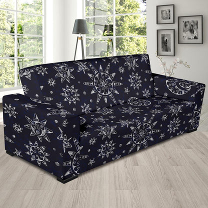 Sun Moon Pattern Sofa Slipcover-JORJUNE.COM