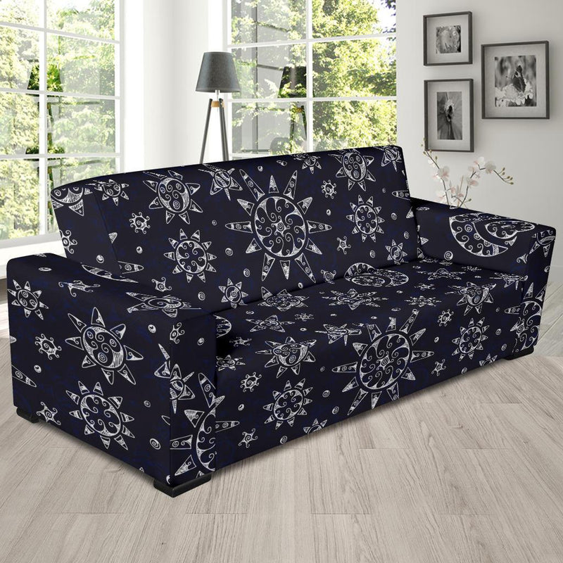 Sun Moon Pattern Sofa Slipcover-JORJUNE.COM