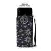 Sun Moon Pattern Wallet Phone Case