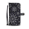 Sun Moon Pattern Wallet Phone Case