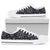 Sun Moon Pattern Women Low Top Shoes