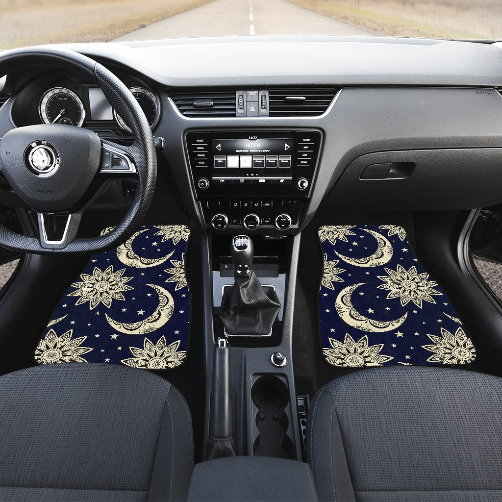 Sun Moon Star Car Floor Mats