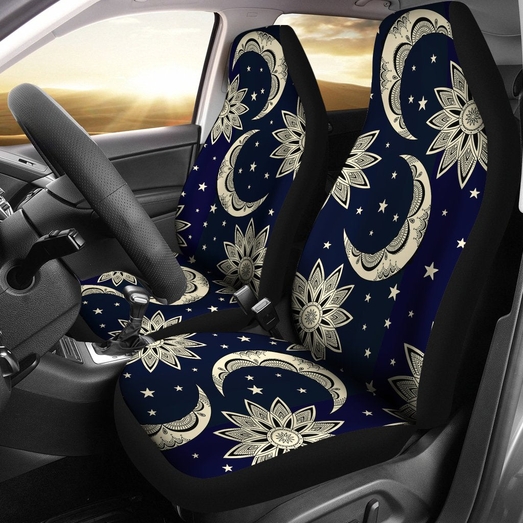 Sun Moon Star Universal Fit Car Seat Covers