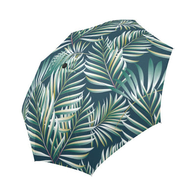 Sun Spot Tropical Palm Automatic Foldable Umbrella