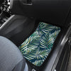 Sun Spot Tropical Palm Leaves hower Curtain Front and Back Car Floor Mats