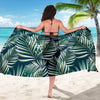 Sun Spot Tropical Palm Leaves Hower Curtain Sarong Pareo Wrap