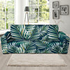 Sun Spot Tropical Palm Leaves hower Curtain Sofa Slipcover-JORJUNE.COM