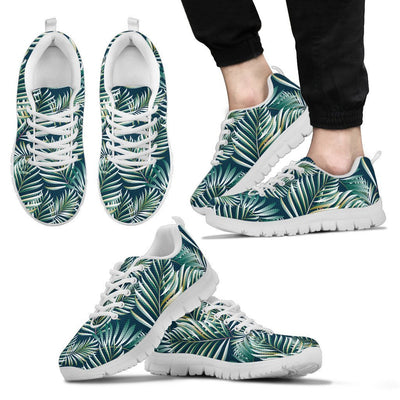 Sun Spot Tropical Palm Leaves Men Sneakers