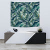 Sun Spot Tropical Palm Leaves Wall Tapestry