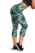 Sun Spot Tropical Palm Leaves Women Capris