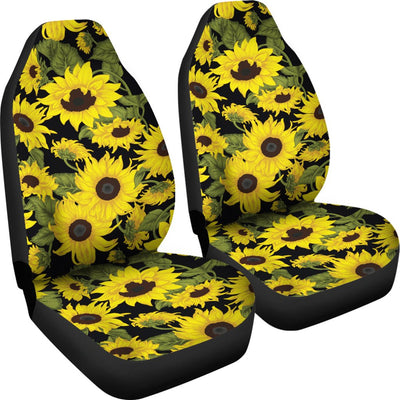 Sunflower Fresh Bright Color Print Universal Fit Car Seat Covers