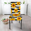 Sunflower Pattern Print Design SF010 Dining Chair Slipcover-JORJUNE.COM