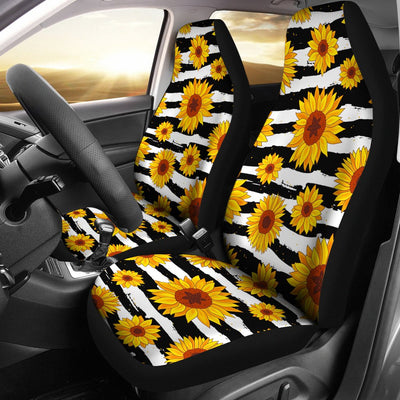 Sunflower Pattern Print Design SF010 Universal Fit Car Seat Covers-JorJune