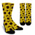 Sunflower Pattern Print Design SF011 Crew Socks-JORJUNE.COM