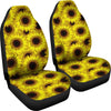 Sunflower Pattern Print Design SF011 Universal Fit Car Seat Covers-JorJune