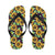 Sunflower Pattern Print Design SF012 Flip Flops-JorJune