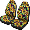 Sunflower Pattern Print Design SF012 Universal Fit Car Seat Covers-JorJune