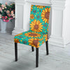 Sunflower Pattern Print Design SF013 Dining Chair Slipcover-JORJUNE.COM