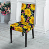 Sunflower Pattern Print Design SF014 Dining Chair Slipcover-JORJUNE.COM