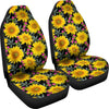 Sunflower Pattern Print Design SF014 Universal Fit Car Seat Covers-JorJune