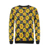 Sunflower Pattern Print Design SF014 Women Long Sleeve Sweatshirt-JorJune