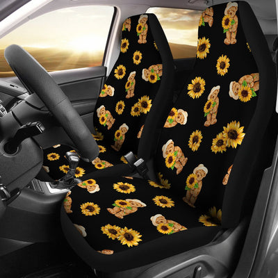 Sunflower Pattern Print Design SF016 Universal Fit Car Seat Covers-JorJune