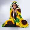 Sunflower Pattern Print Design SF02 Hooded Blanket-JORJUNE.COM