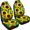 Sunflower Pattern Print Design SF02 Universal Fit Car Seat Covers-JorJune