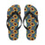 Sunflower Pattern Print Design SF03 Flip Flops-JorJune