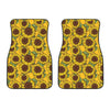 Sunflower Pattern Print Design SF04 Car Floor Mats-JORJUNE.COM